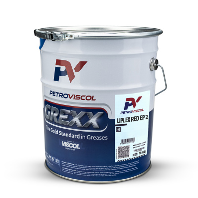 Пластичная смазка PetroViscol GREXX LIPLEX RED EP 2 16 кг