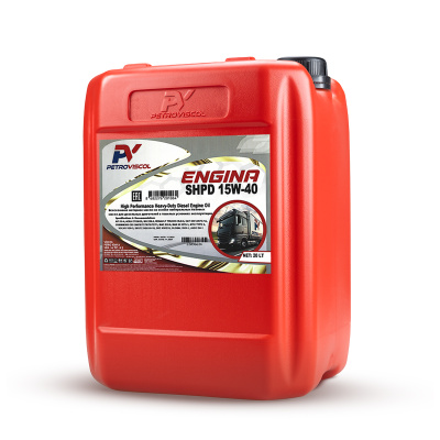 Моторное масло PetroViscol ENGINA SHPD 15W-40 20 л