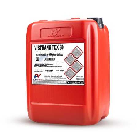Трансмиссионное масло PetroViscol VISTRANS TDX 30 20 л