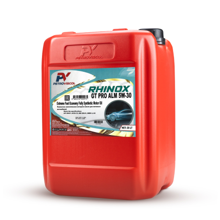 Моторное масло PetroViscol RHINOX GT PRO ALM 5W-30 208 л