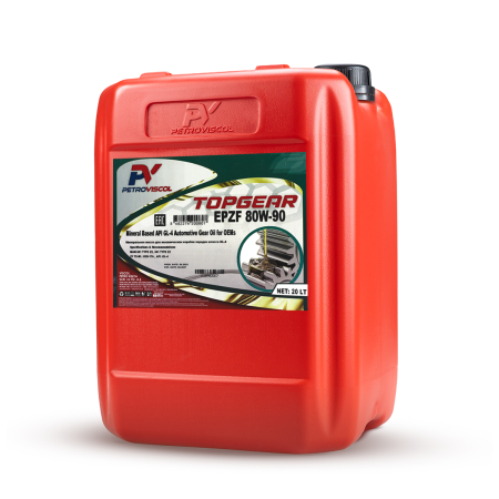 Трансмиссионное масло PetroViscol TOPGEAR EPZF 80W-90 20 л