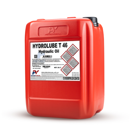 Гидравлическое масло PetroViscol HYDROLUBE T 46 20 л